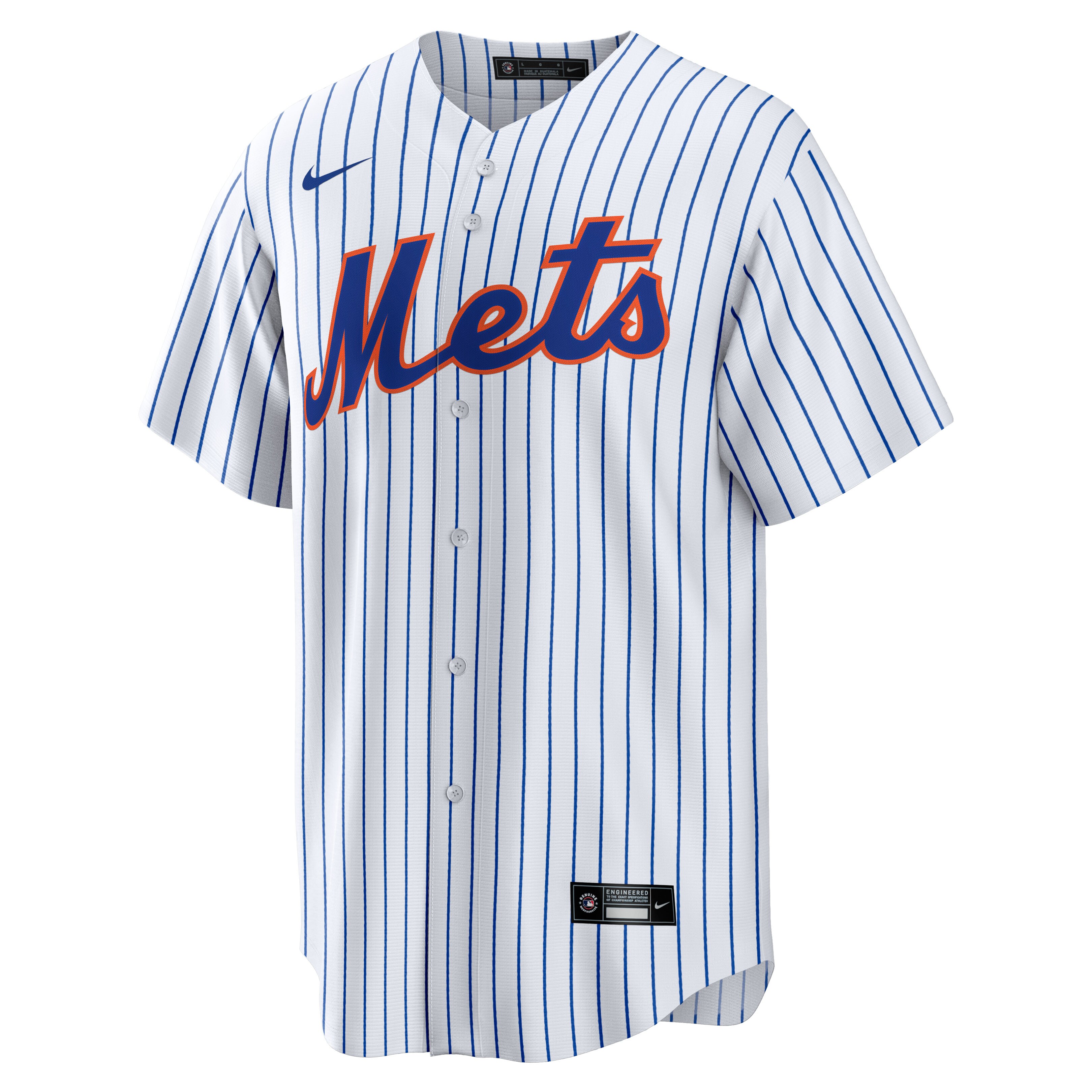 Alternative view of JosÃƒÆ’Ã‚Â© Quintana New York Mets Home Replica Player Baseball Jersey – White