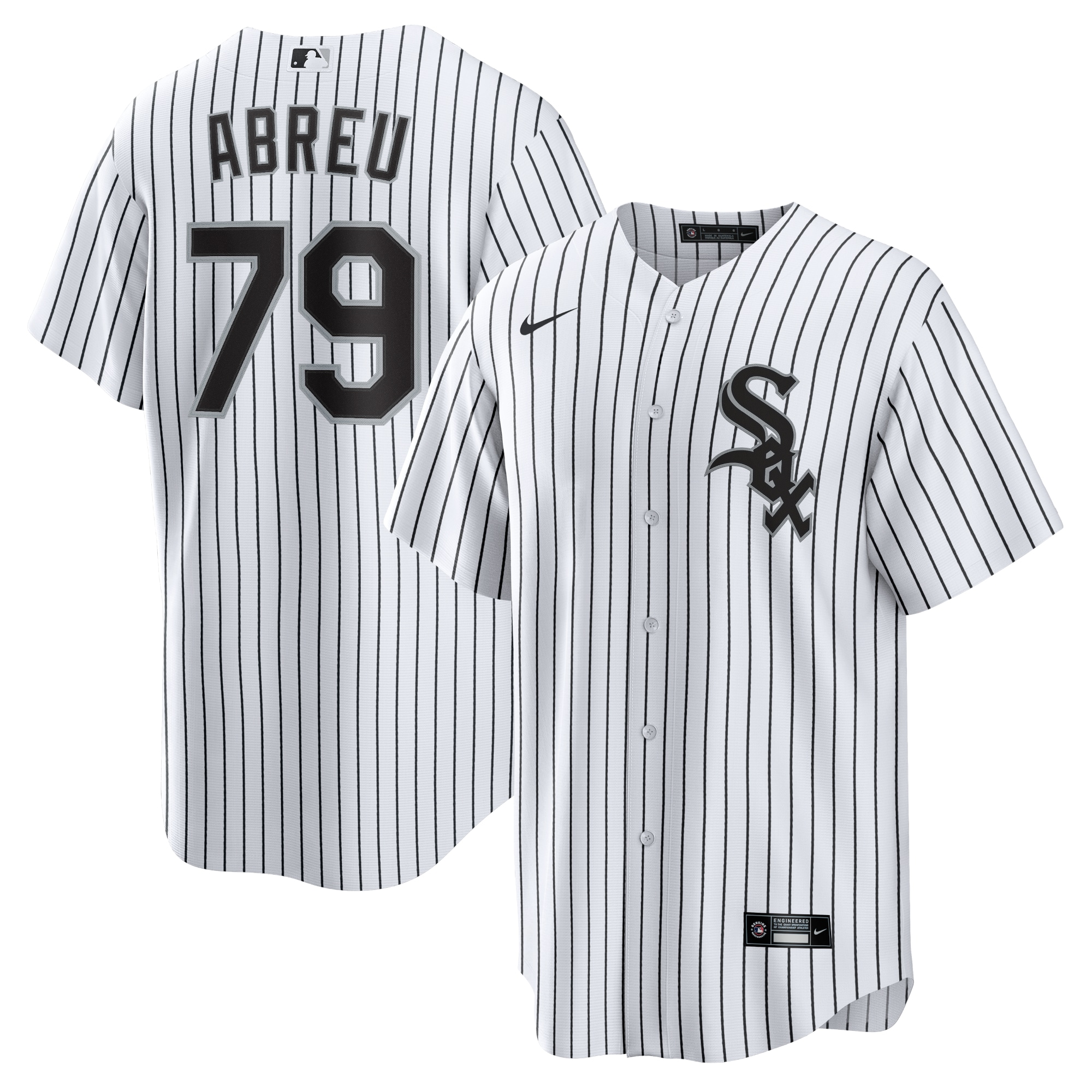 Jose Abreu Chicago White Sox Home Replica Player Jersey - White