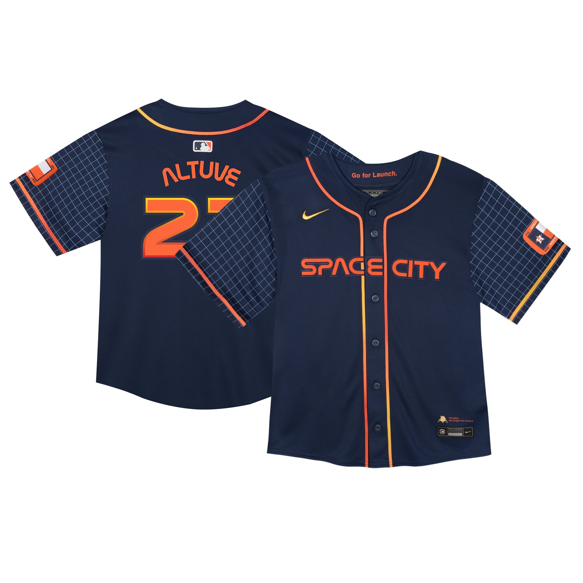 Jose Altuve Houston Astros Toddler City Connect Limited Player Baseball Jersey - Navy