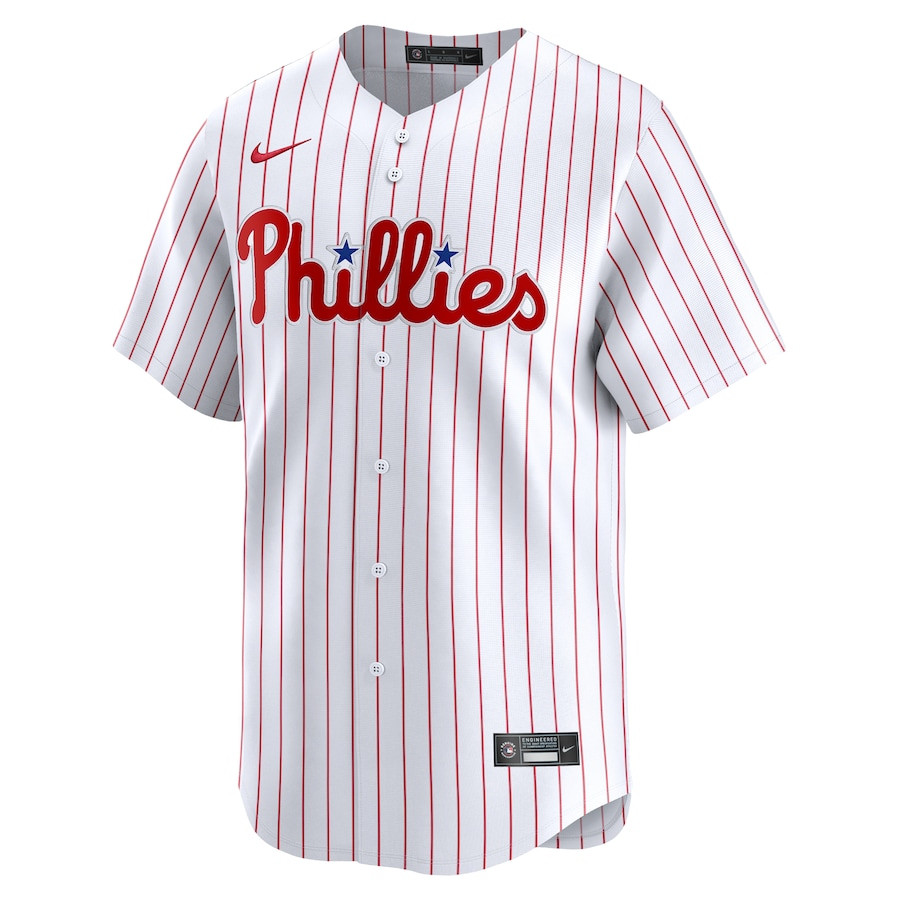 Alternative view of Jose Alvarado 46 Philadelphia Phillies Home Limited Player Men Baseball Jersey - White 