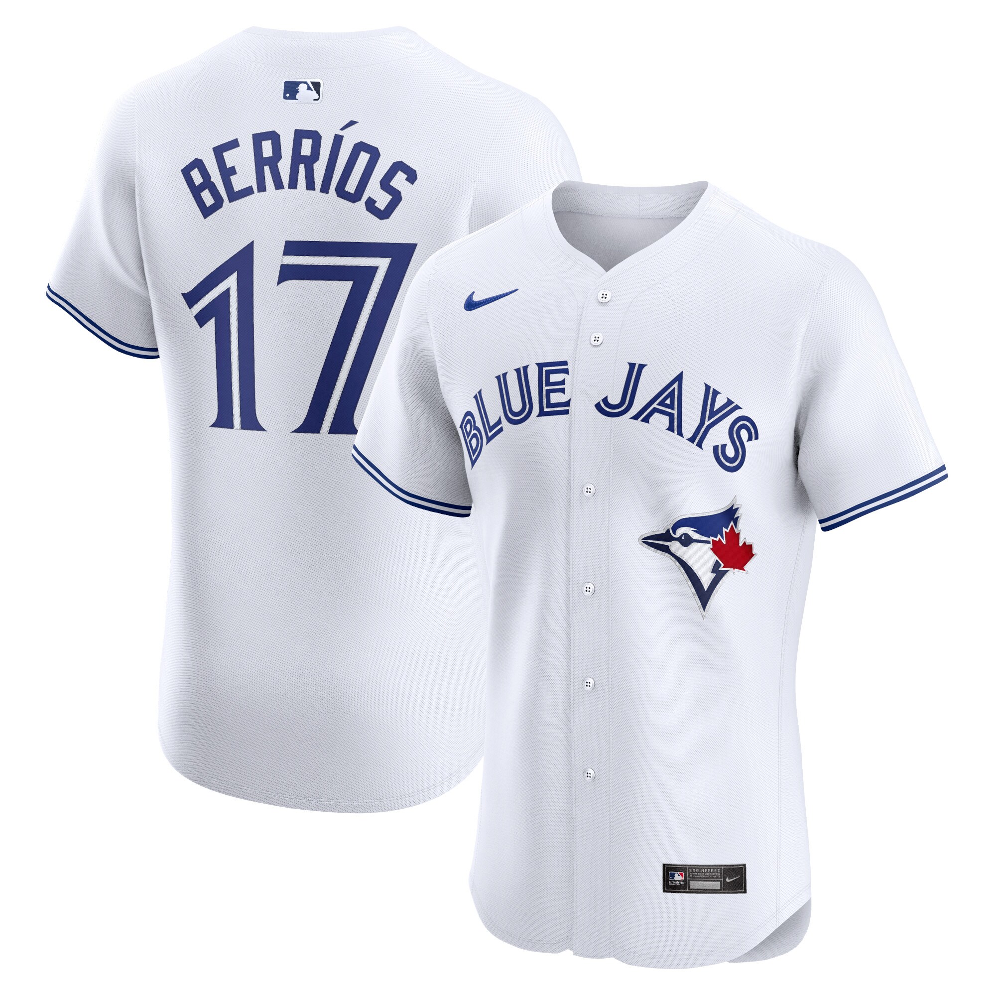 Jose Berrios Toronto Blue Jays Home Elite Player Baseball Jersey - White