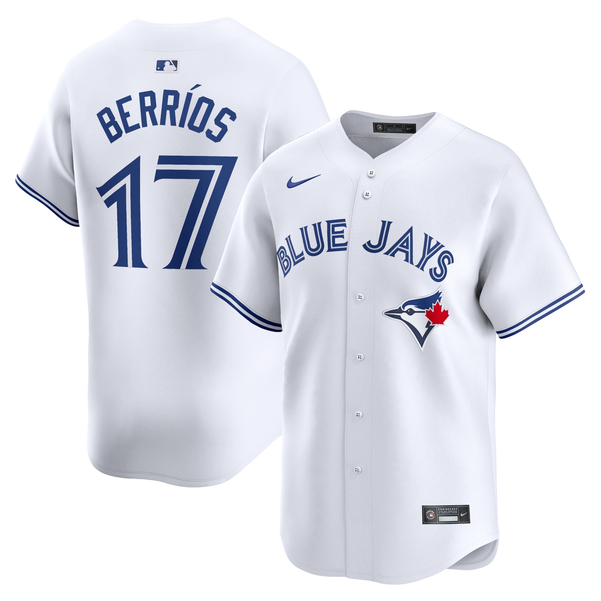 Jose Berrios Toronto Blue Jays Home Limited Player Baseball Jersey - White