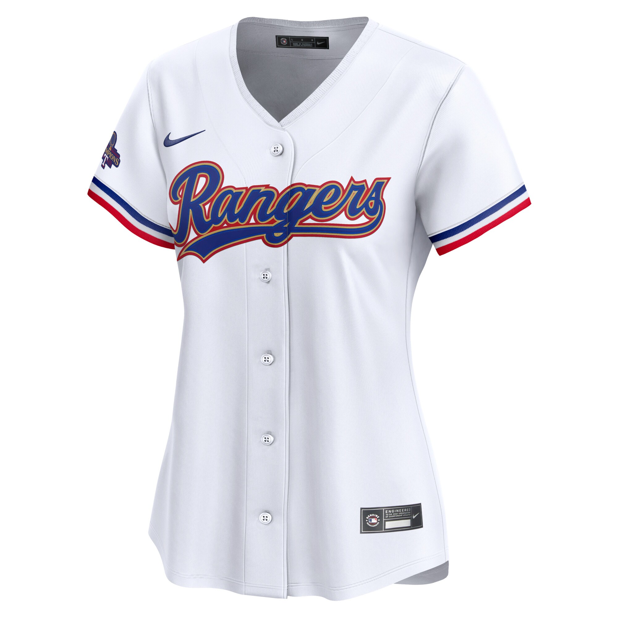 Alternative view of Josh Jung Texas Rangers Women's 2024 Gold Collection Limited Player JerseyÃƒâ€šÃ‚Â ÃƒÂ¢Ã¢â€šÂ¬Ã¢â‚¬Å“ White