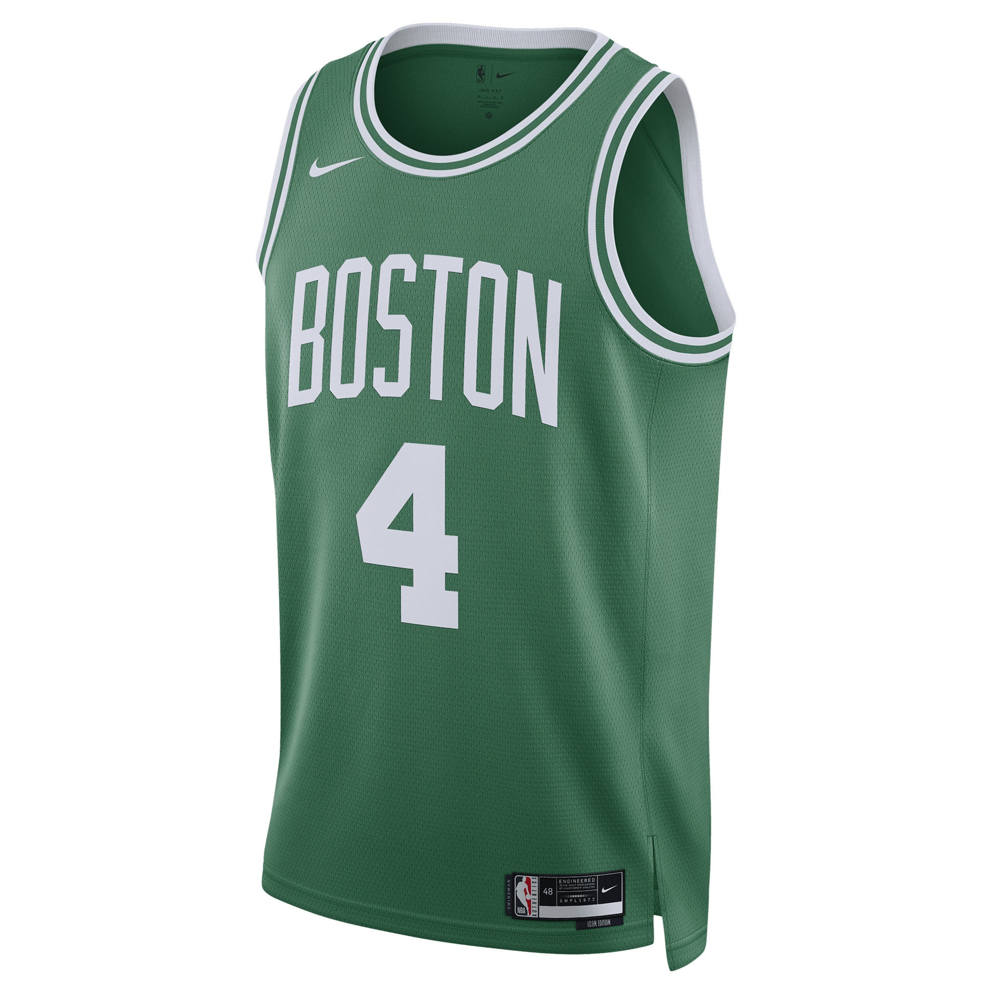 Alternative view of Jrue Holiday Boston Celtics Unisex Swingman Basketball Jersey - Icon Edition - Kelly Green
