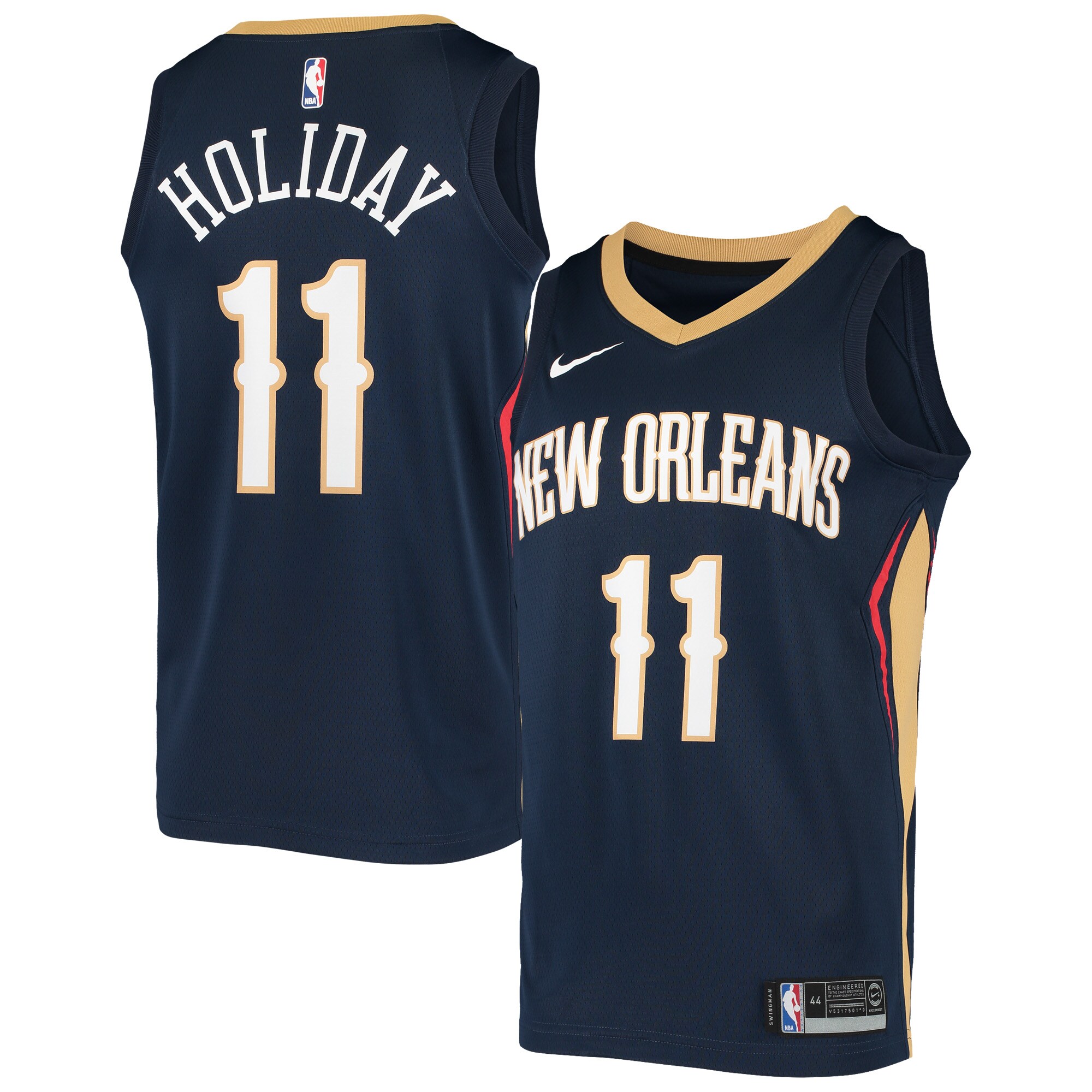 Jrue Holiday New Orleans Pelicans Swingman Basketball Jersey – Navy