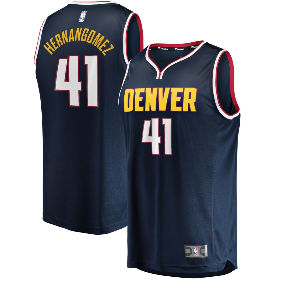 Juan Hernangomez Denver Nuggets Fanatics Branded Fast Break Player Basketball Jersey - Icon Edition - Navy