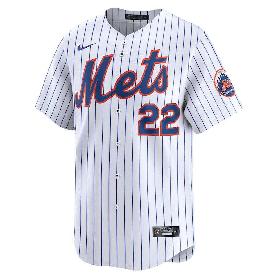 Alternative view of Juan Soto 22 New York Mets Home Limited Player Men Baseball Jersey - White 