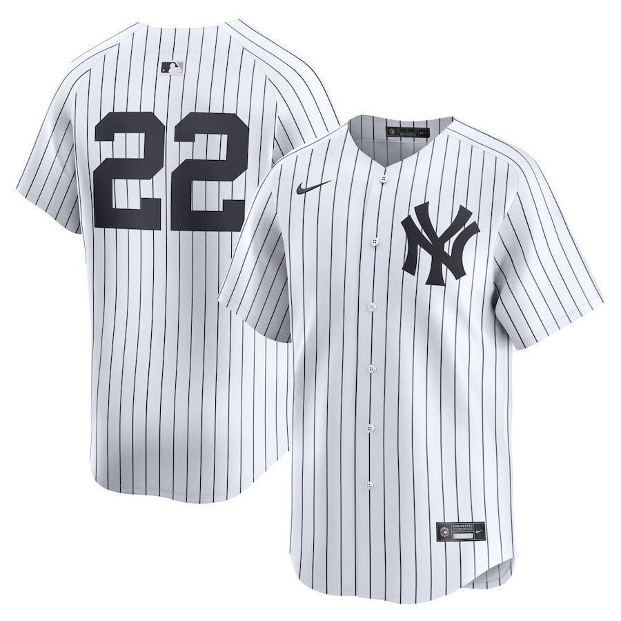 Juan Soto 22 New York Yankees Home Limited Baseball Jersey - Men White 