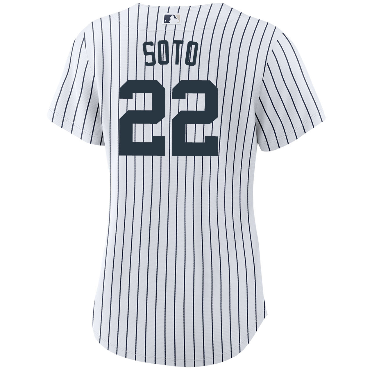 Alternative view of Juan Soto 22 New York Yankees Women Home Baseball Jersey - White 