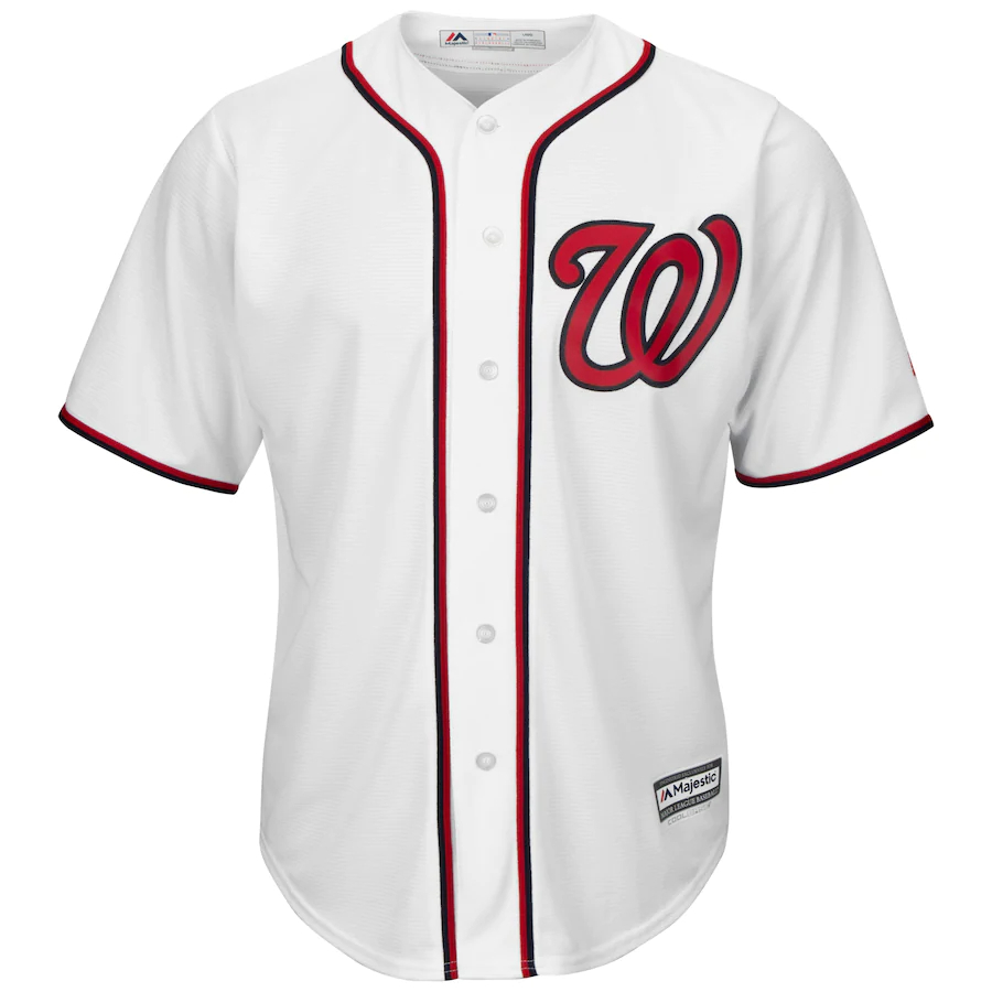Alternative view of Juan Soto Washington Nationals Majestic Home Official Cool Base Player Baseball Jersey - White