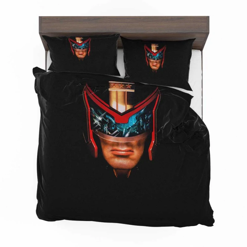 Alternative view of Judge Dredd Movie Bedding Set - Custom Bedding Set