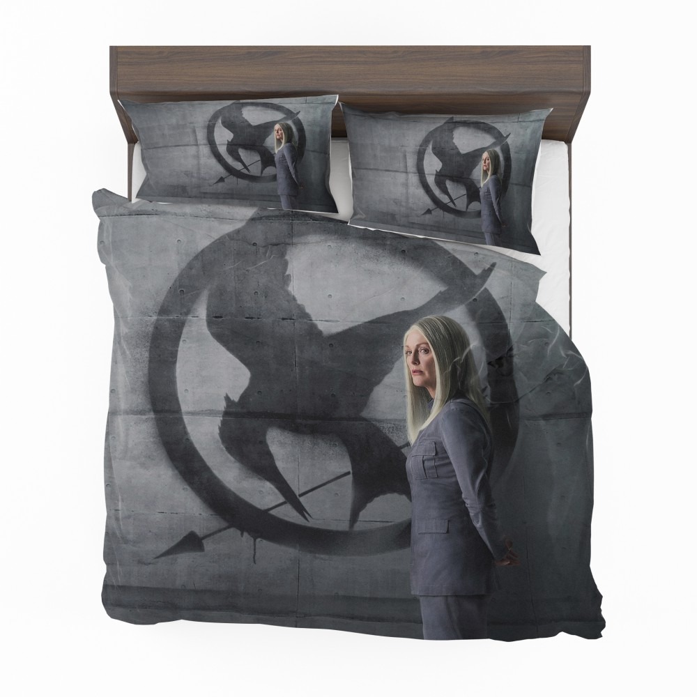 Alternative view of Julianne Moore In The Hunger Games Mockingjay Part 2 Movie Bedding Set - Custom Bedding Set
