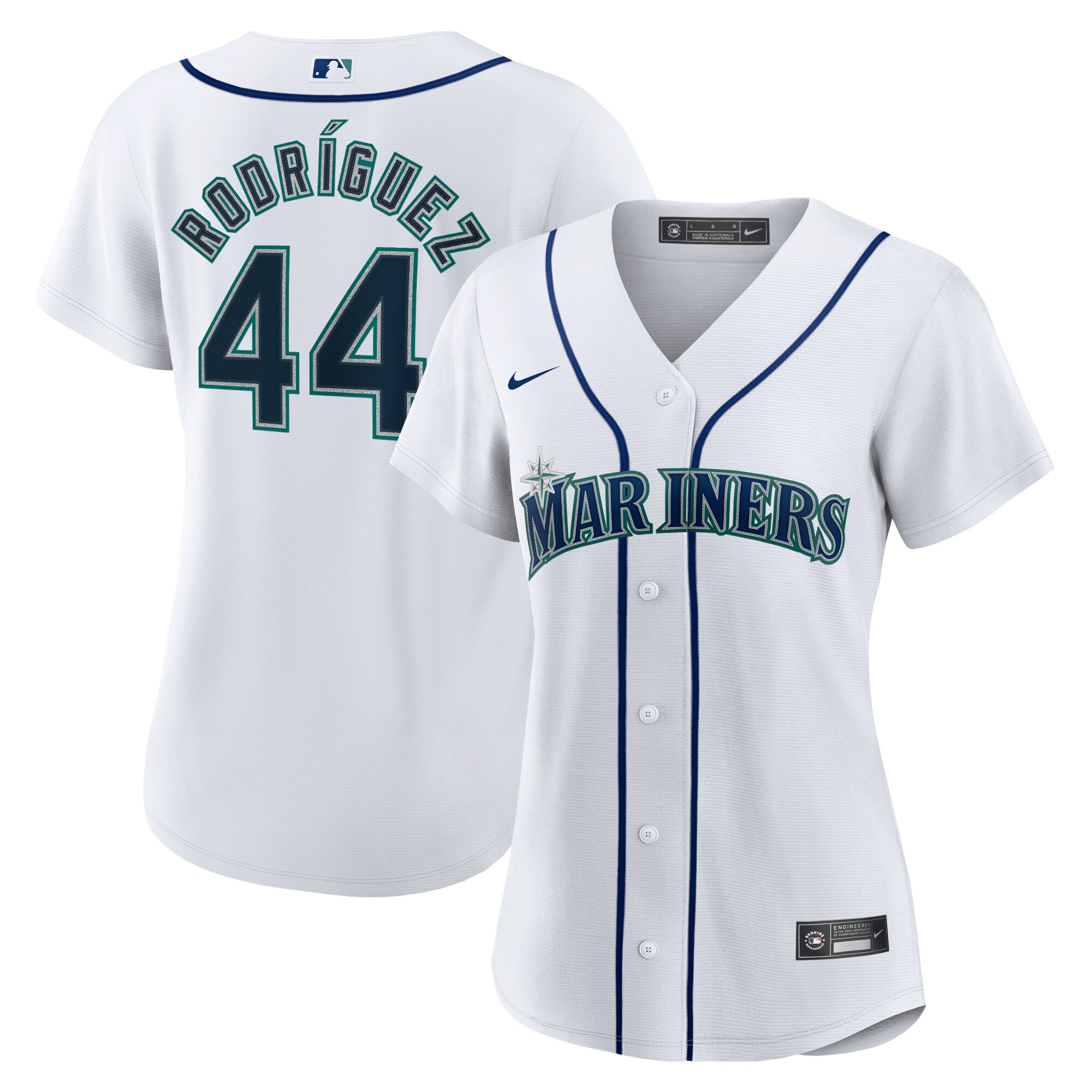 Julio Rodriguez Seattle Mariners Women’s Home Replica Player Baseball Jersey – White