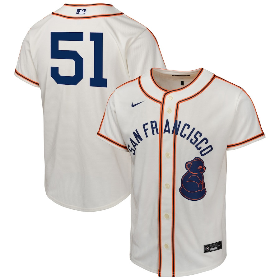Jung Hoo Lee 51 San Francisco Giants 2024 Rickwood Classic Limited Player YOUTH Baseball Jersey - Cream 