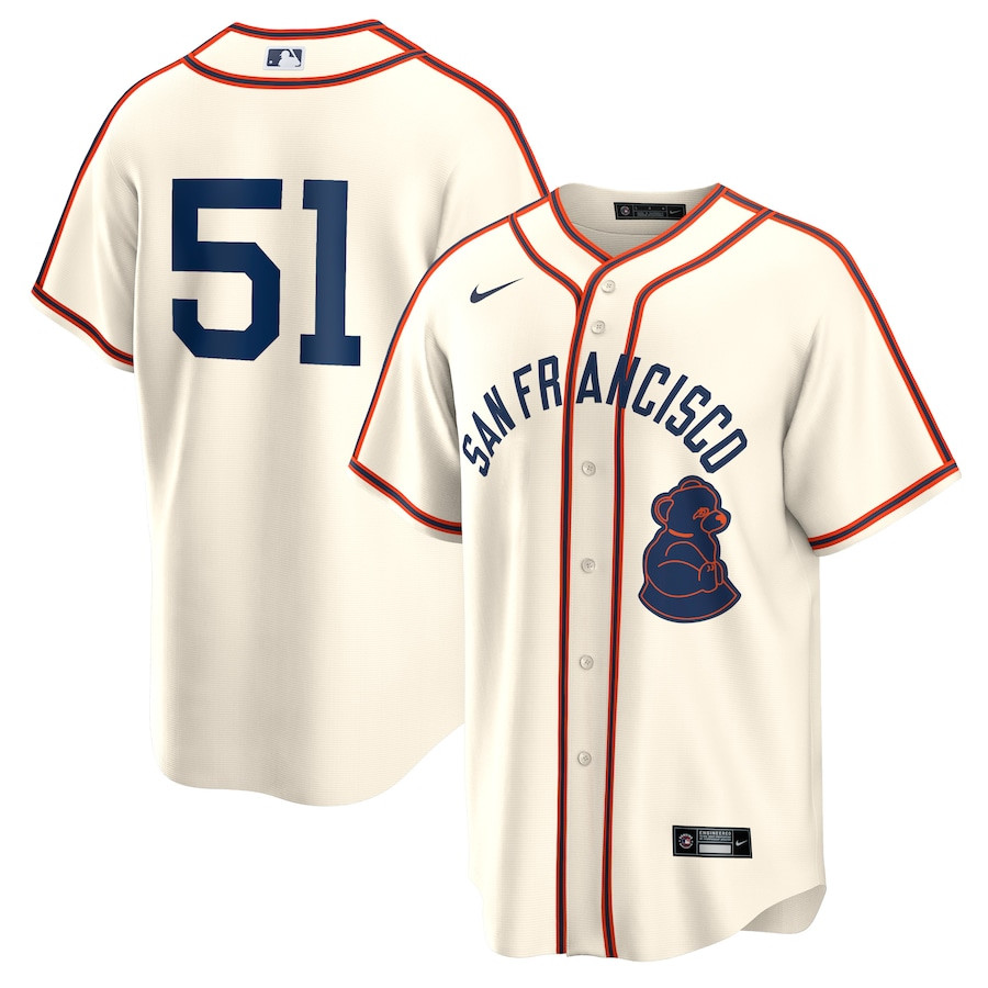 Jung Hoo Lee 51 San Francisco Giants 2024 Rickwood Classic Player Men Baseball Jersey - Cream 