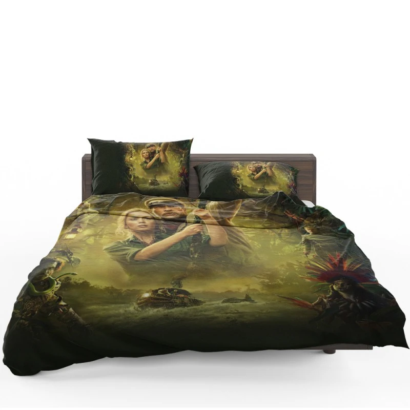 Jungle Cruise Movie Dwayne Johnson Emily Blunt Bedding Set - Custom Bedding Set