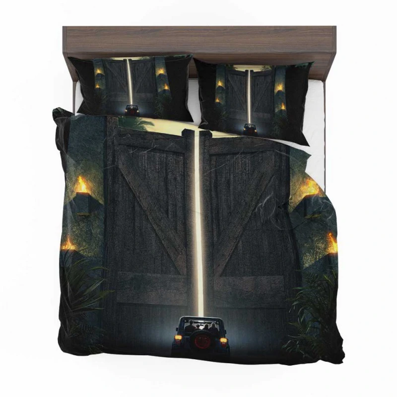 Alternative view of Jurassic Park Movie Bedding Set - Custom Bedding Set