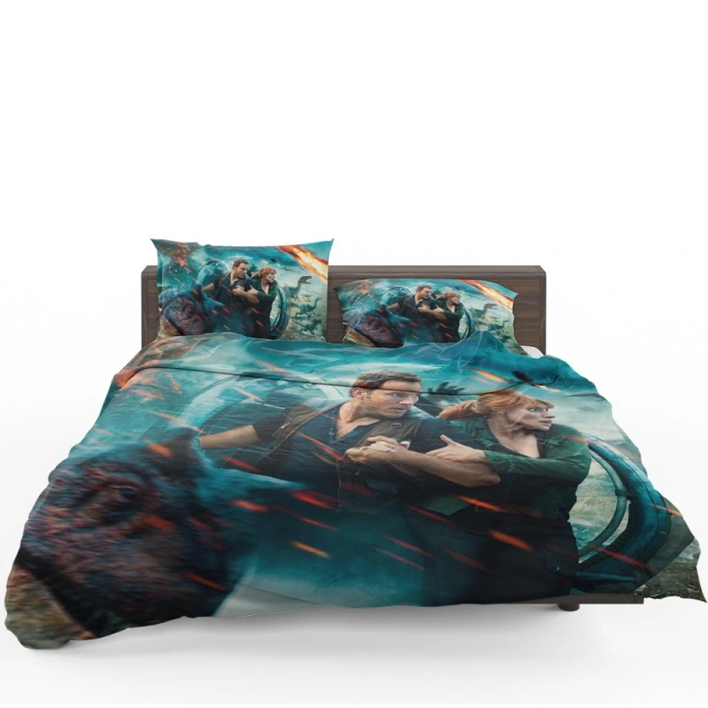 Jurassic World Fallen Kingdom Movie Bryce Dallas Howard Bedding Set - Custom Bedding Set