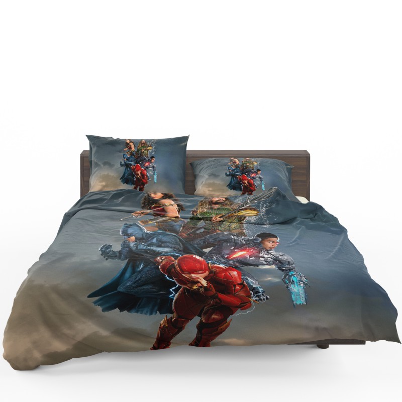 Justice League Movie Teen Bedroom Bedding Set - Custom Bedding Set