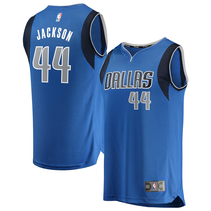 Justin Jackson Dallas Mavericks Fanatics Branded Fast Break Replica Basketball Jersey - Icon Edition - Blue