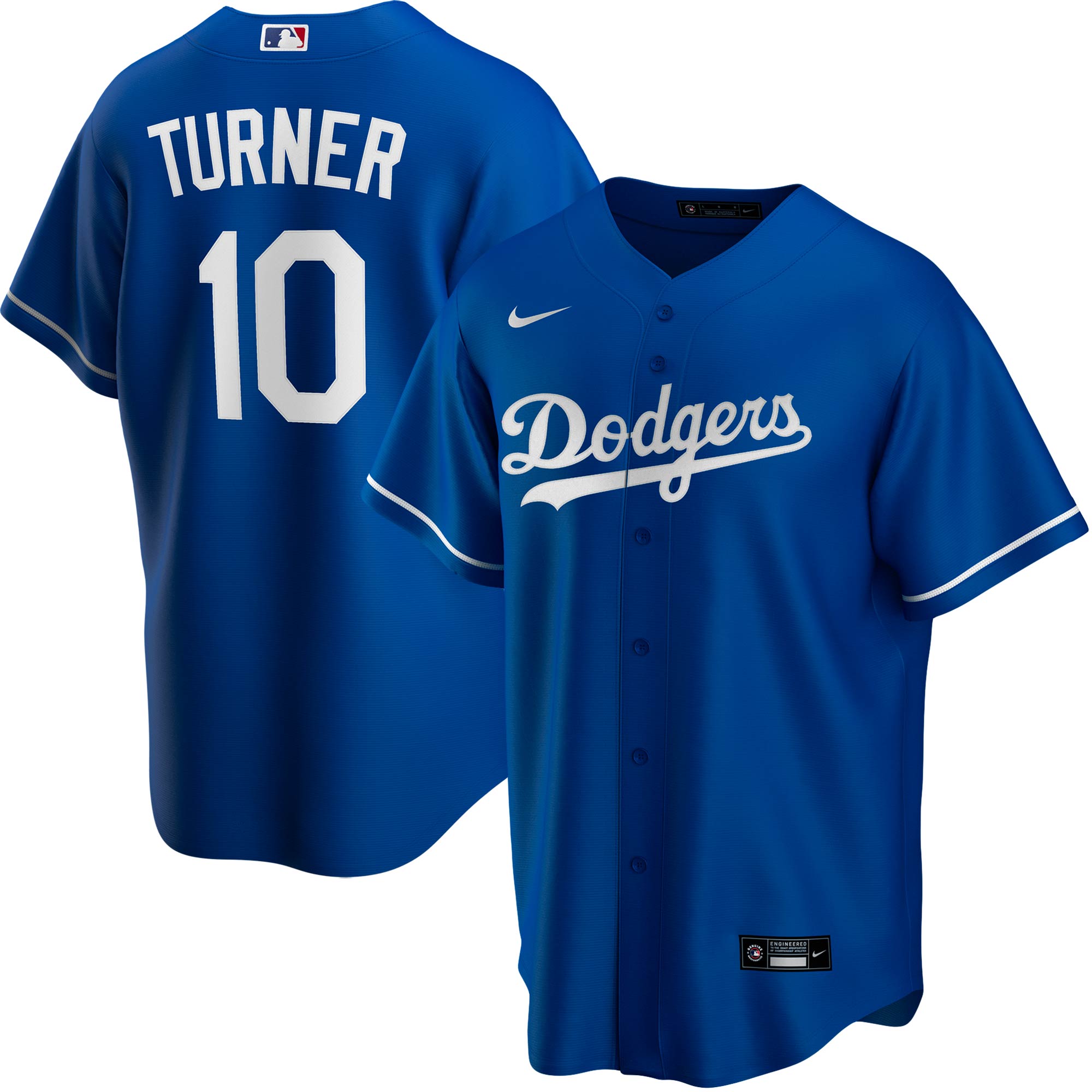 Justin Turner Los Angeles Dodgers Alternate Replica Player Name Baseball Jersey - Royal