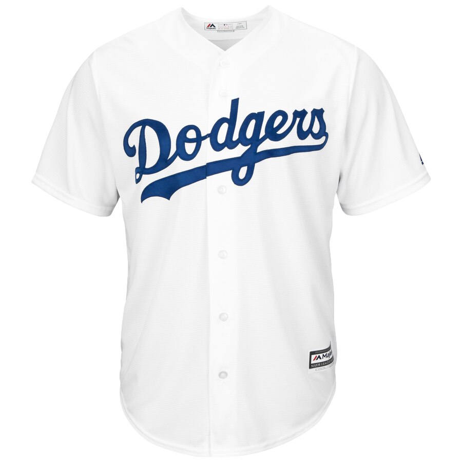 Alternative view of Justin Turner Los Angeles Dodgers Majestic Official Cool Base Player Baseball Jersey - White