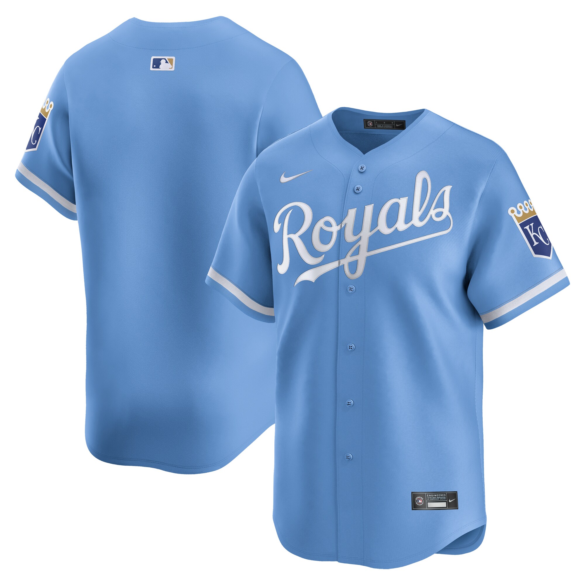 Kansas City Royals Alternate Limited Baseball JerseyÃƒâ€šÃ‚Â ÃƒÂ¢Ã¢â€šÂ¬Ã¢â‚¬Å“ Light Blue