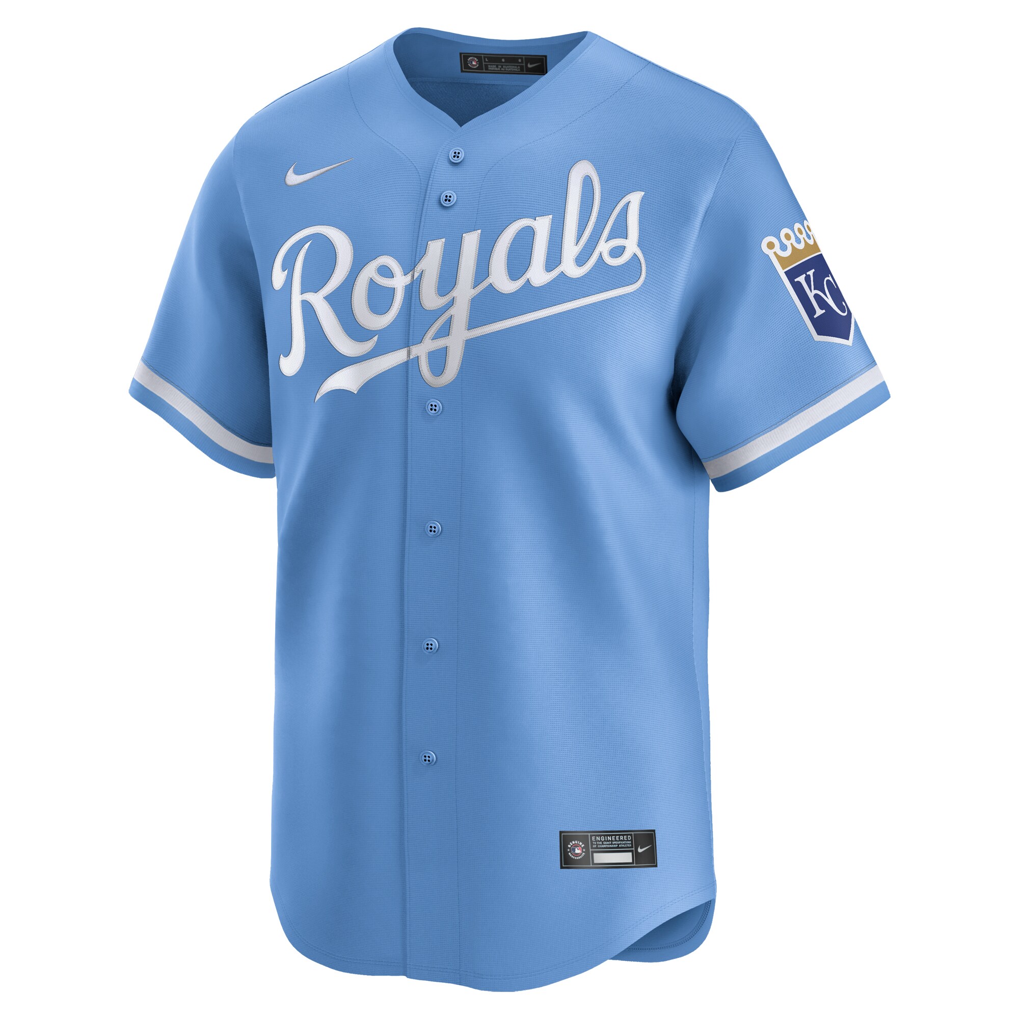 Alternative view of Kansas City Royals Alternate Limited Baseball JerseyÃƒâ€šÃ‚Â ÃƒÂ¢Ã¢â€šÂ¬Ã¢â‚¬Å“ Light Blue