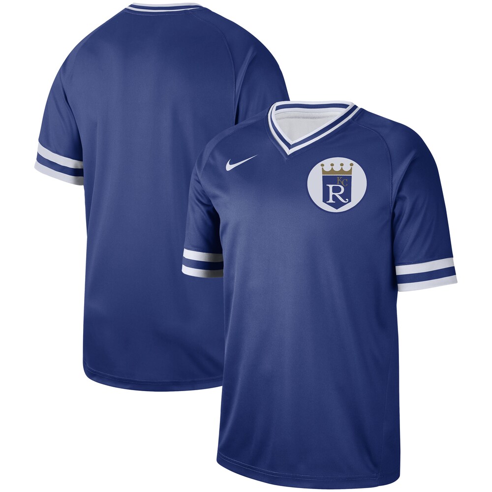 Kansas City Royals Cooperstown Collection Legend V-neck Baseball Jersey - Royal