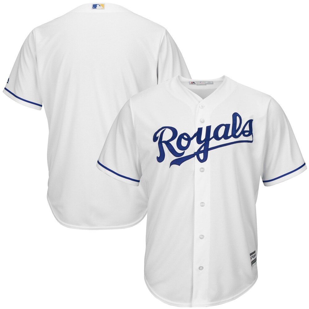 Kansas City Royals Majestic Big & Tall Cool Base Team Baseball Jersey - White