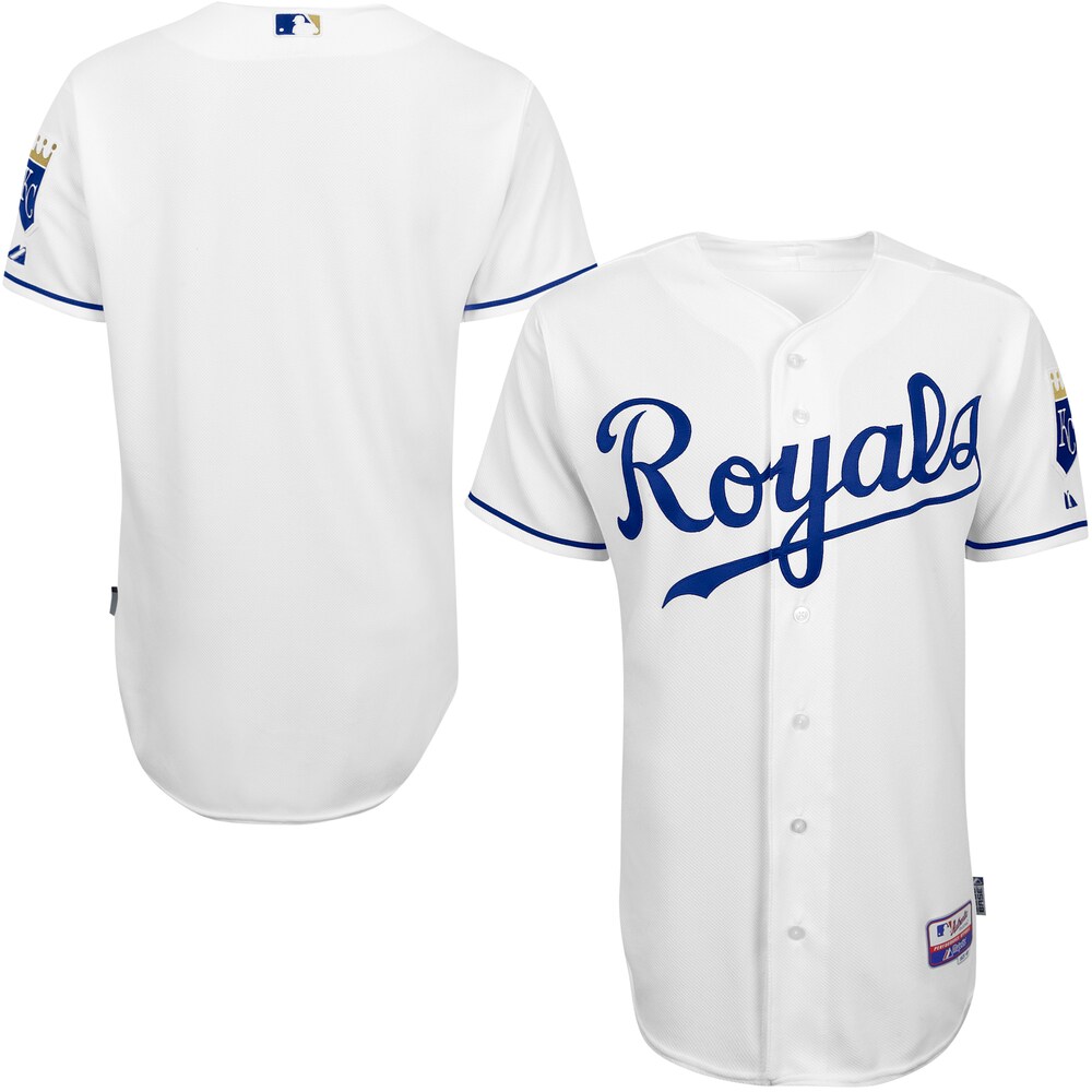 Kansas City Royals Majestic Home 6300 Team Baseball Jersey - White