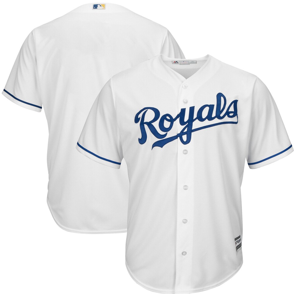Kansas City Royals Majestic Official Cool Base Baseball Jersey - White