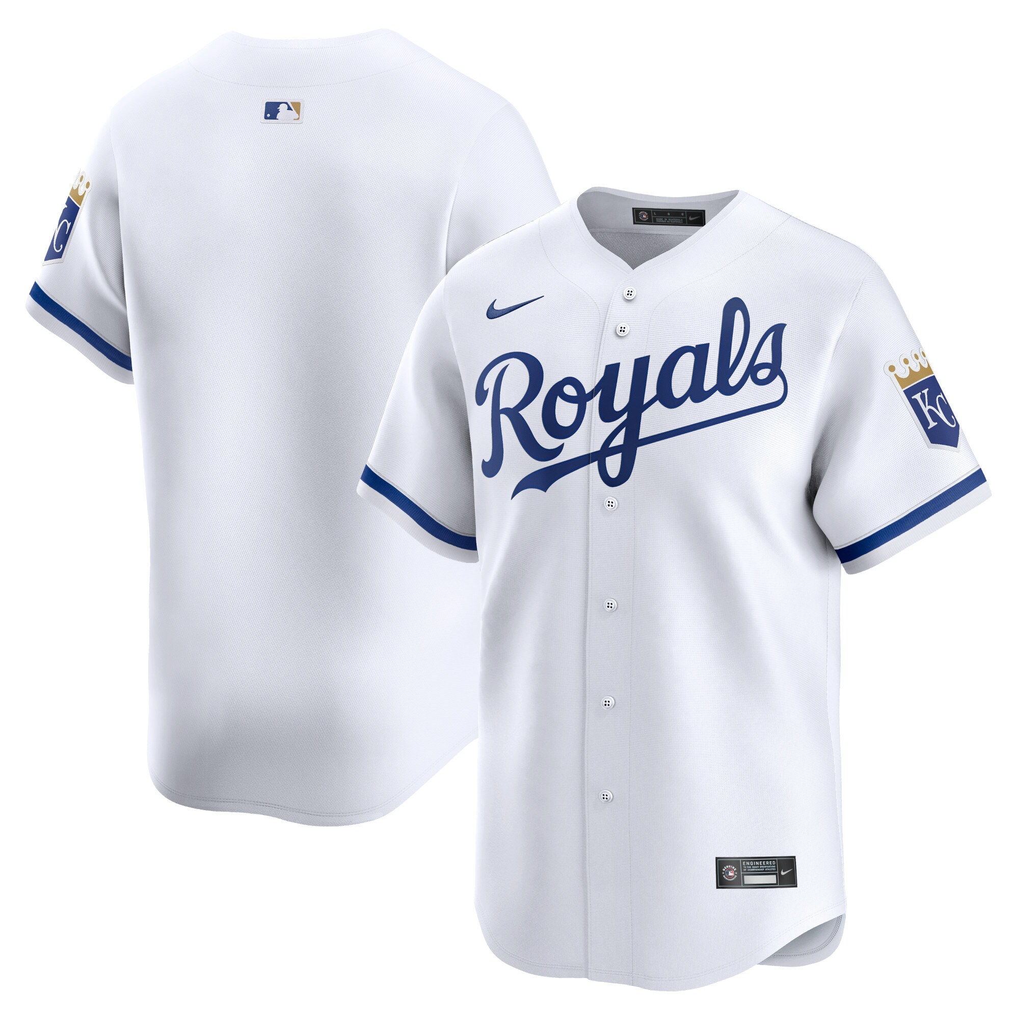 Kansas City Royals Youth Home Limited Baseball Jersey - White
