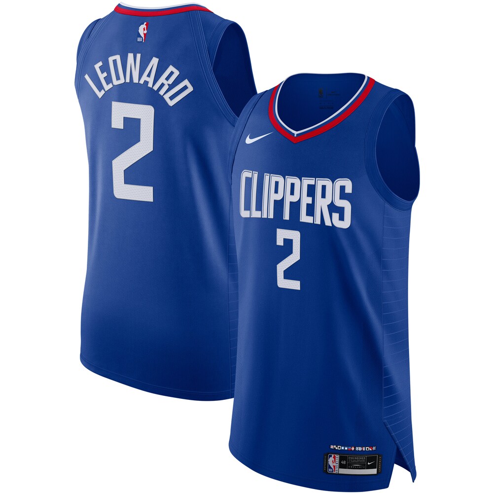 Kawhi Leonard La Clippers 2020/21 Basketball Jersey - Icon Edition - Royal