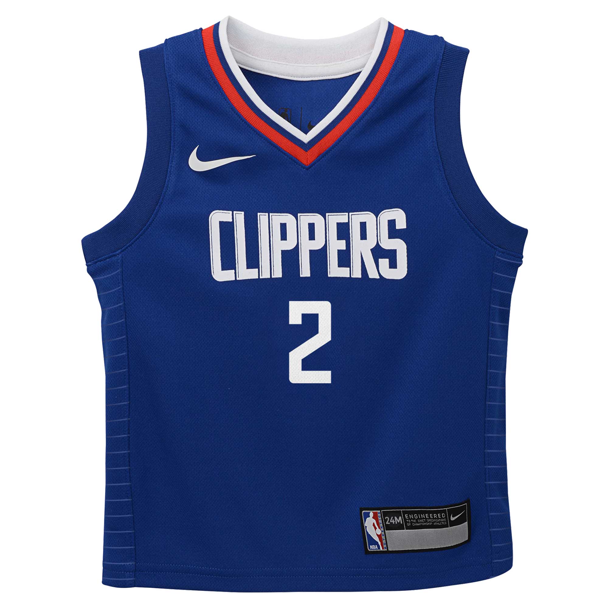 Alternative view of Kawhi Leonard La Clippers Infant Swingman Player Basketball Jersey - Icon Edition - Royal