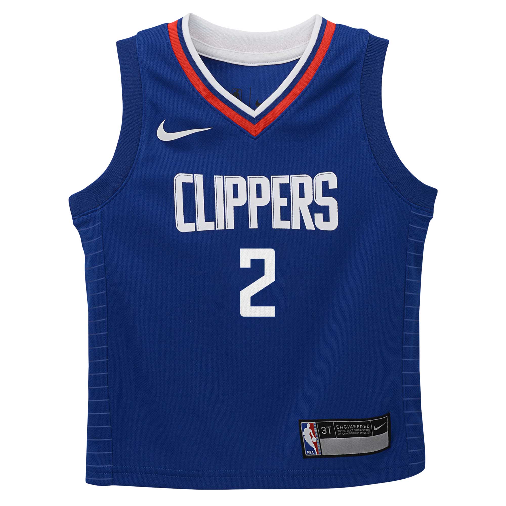 Alternative view of Kawhi Leonard La Clippers Toddler Swingman Player Basketball Jersey - Icon Edition - Blue