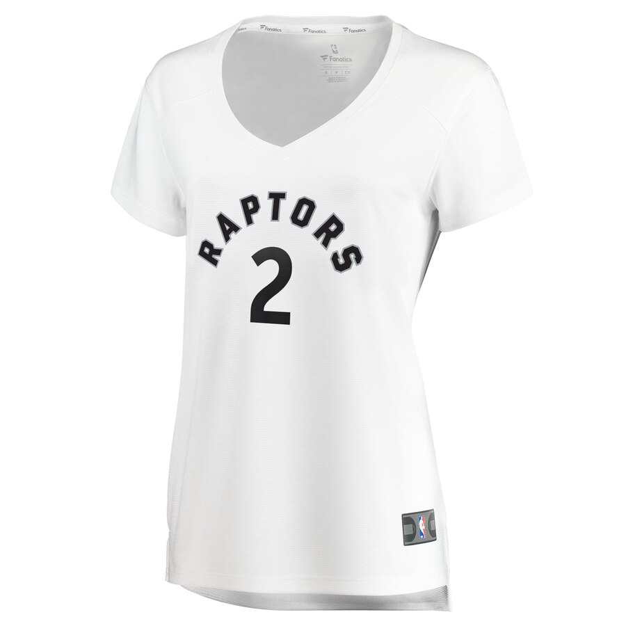 Alternative view of Kawhi Leonard Toronto Raptors Fanatics Branded Women's Fast Break Basketball Jersey - White
