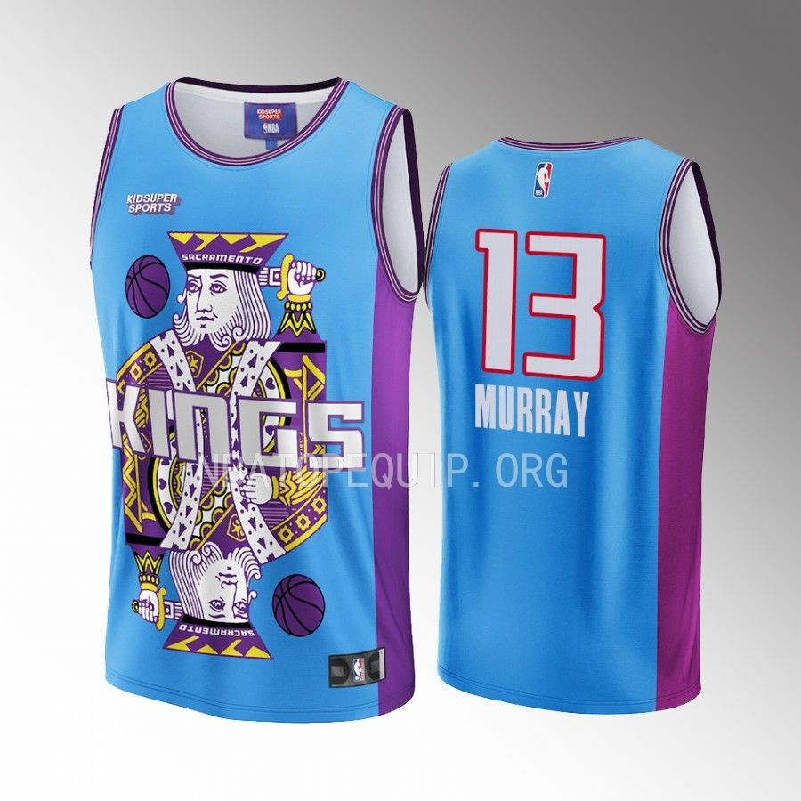Keegan Murray 13 Sacramento Kings NBA & KidSuper Studios Unisex Hometown Basketball Jersey - JS390 