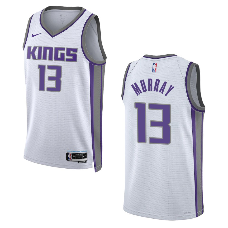 Keegan Murray Association Edition Sacramento Kings 2022-23 White Swingman Basketball Jersey