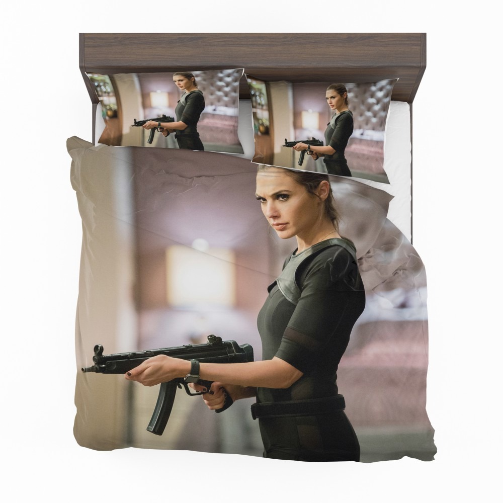 Alternative view of Keeping Up With The Joneses Movie Gal Gadot Bedding Set - Custom Bedding Set