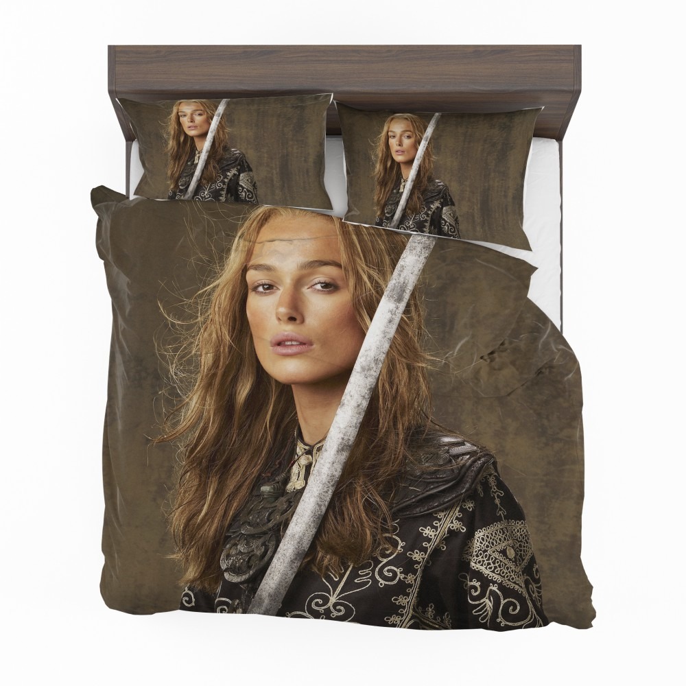 Alternative view of Keira Knightley Elizabeth Swann In Pirates Of The Caribbean At Worlds End Movie Bedding Set - Custom Bedding Set