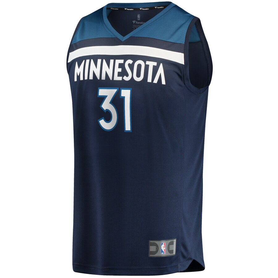 Alternative view of Keita Bates-diop Minnesota Timberwolves Fanatics Branded Fast Break Replica Player Basketball Jersey - Icon Edition - Navy