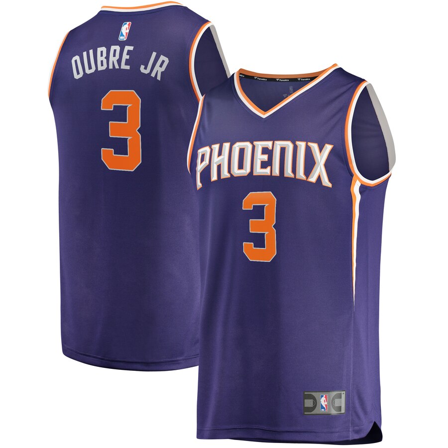 Kelly Oubre Jr. Phoenix Suns Fanatics Branded Fast Break Player Replica Jersey – Icon Edition – Purple