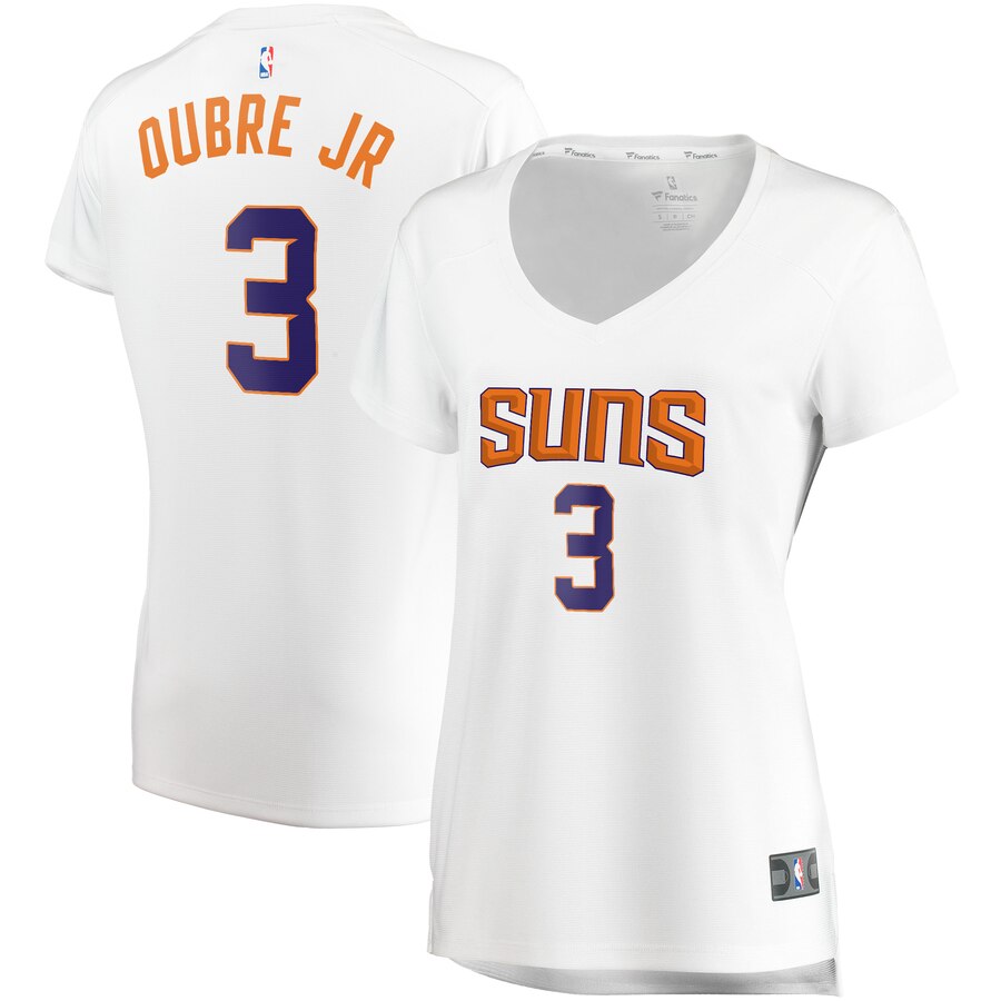 Kelly Oubre Jr. Phoenix Suns Fanatics Branded Women’s Fast Break Player Replica Jersey – Association Edition – White