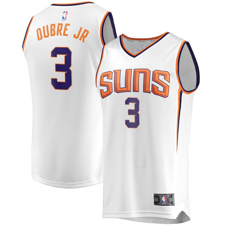 Kelly Oubre Jr. Phoenix Suns Fanatics Branded Youth Fast Break Replica Player Jersey - Association Edition - White