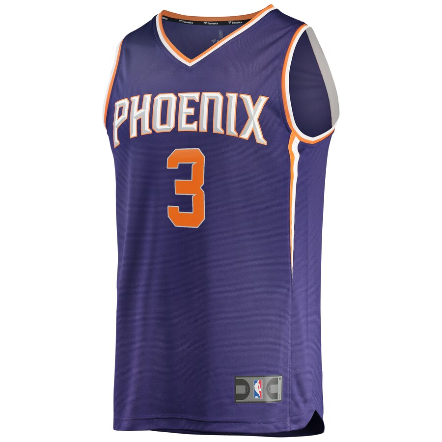 Alternative view of Kelly Oubre Jr. Phoenix Suns Fanatics Branded Youth Fast Break Replica Player Jersey - Icon Edition - Purple