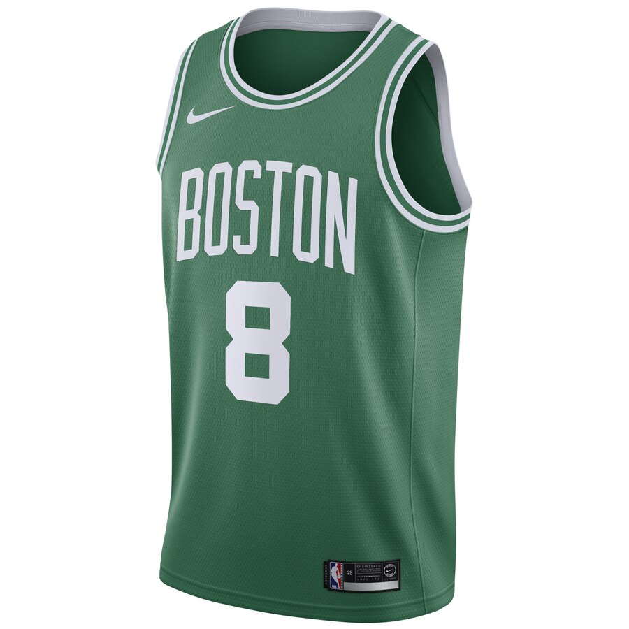 Alternative view of Kemba Walker Boston Celtics 2019/20 Swingman Basketball Jersey Kelly Green - Icon Edition