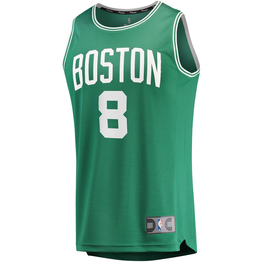 Alternative view of Kemba Walker Boston Celtics Fanatics Branded 2019/20 Fast Break Replica Basketball Jersey Kelly Green - Icon Edition