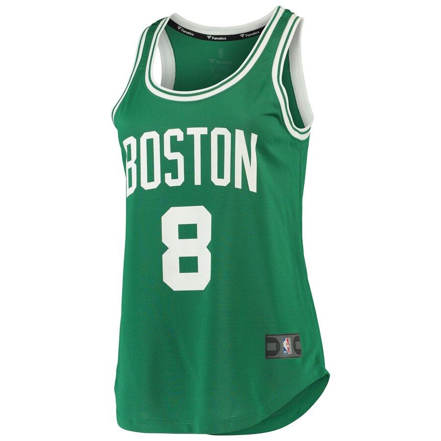 Alternative view of Kemba Walker Boston Celtics Fanatics Branded Women's 2019/20 Fast Break Team Tank Basketball Jersey - Icon Edition - Kelly Green