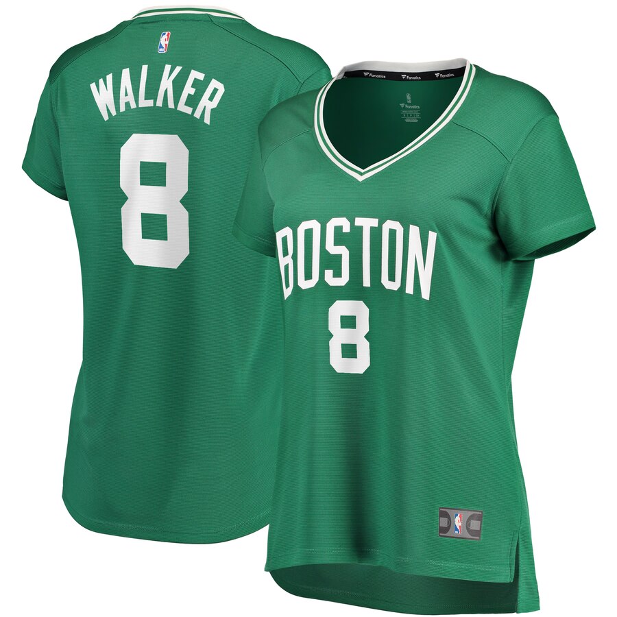 Kemba Walker Boston Celtics Fanatics Branded Women's Fast Break Replica Player Basketball Jersey Green - Icon Edition